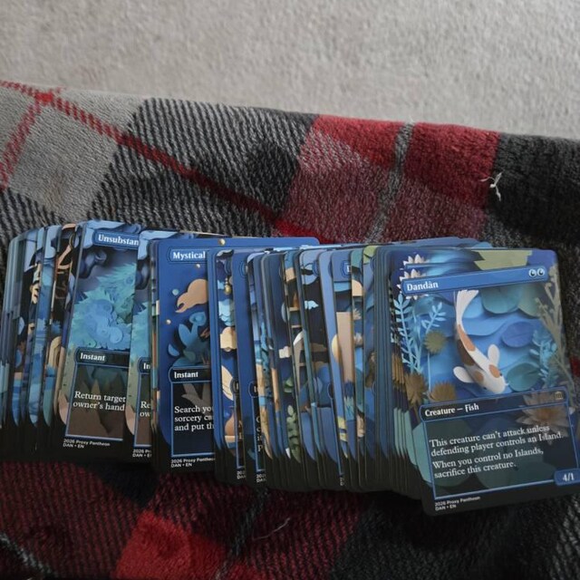 Dandan, Forgetful Fish | Proxy Deck | 108 Playtest Cards - Etsy