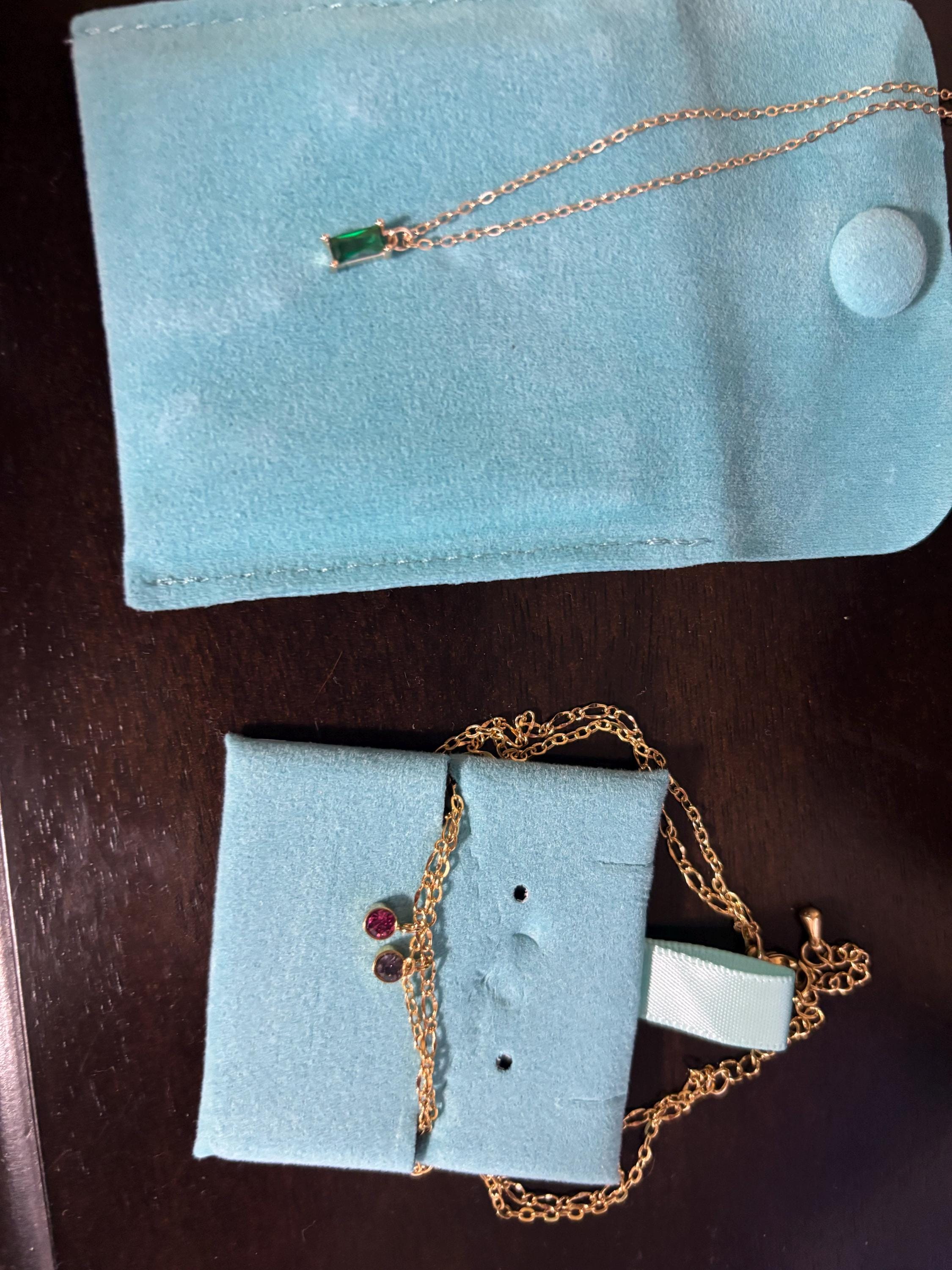 Birthstone anklet something blue for bride anklets birthday gifts Personalized anklet