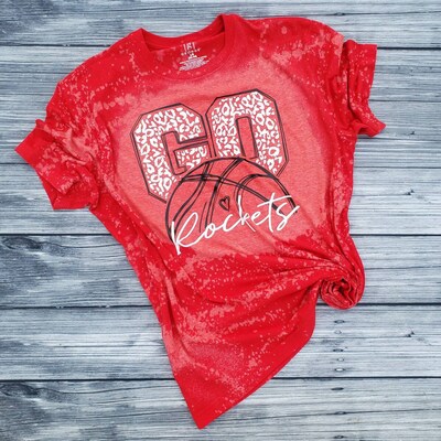 Go Rockets Basketball Svgrockets Svggo Leopard Rockets - Etsy