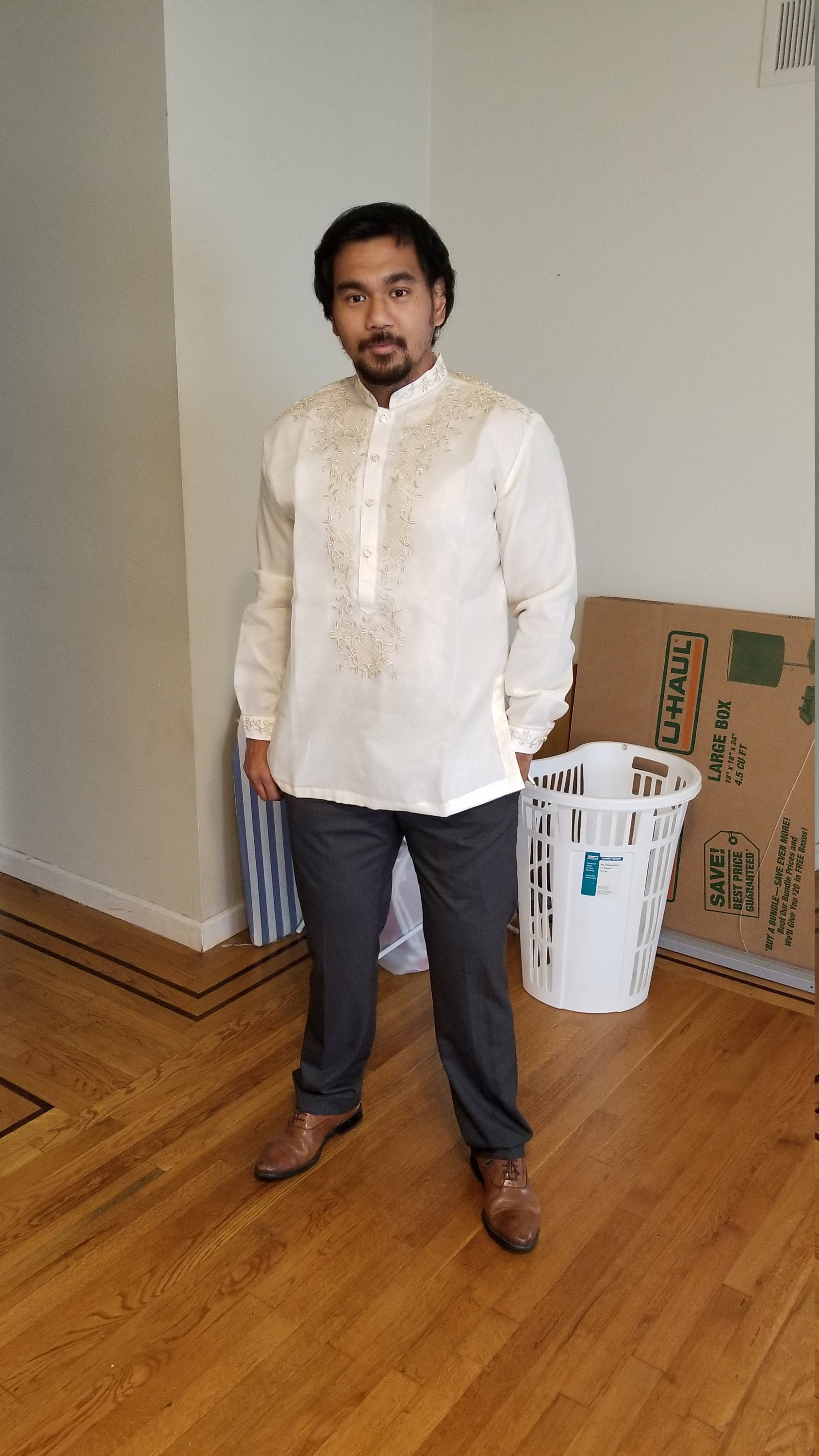 BARONG TAGALOG ARMAN1 style with Inner Lining Filipino ...