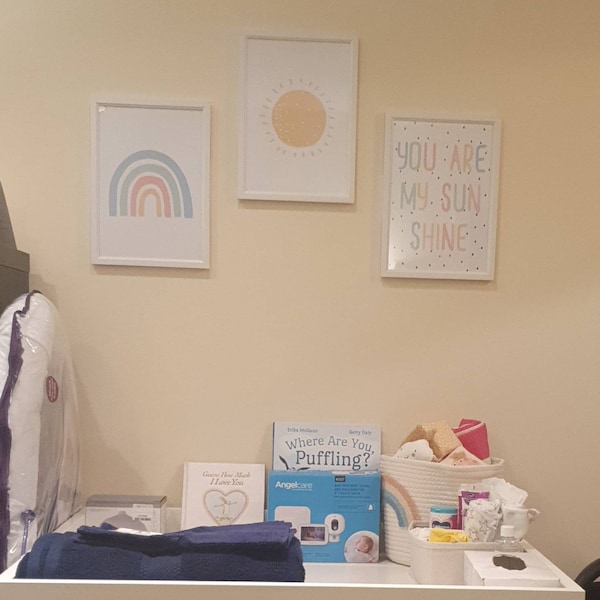 Nursery Prints,you Are My Sunshine,nursery Decor,playroom Wall Decor ...