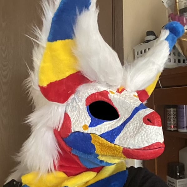 Raptor Mask Hood and Neck Pattern [PDF DOWNLOAD] - Etsy