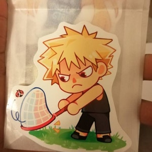 Print Stickers My Hero Crossing Glossy Vinyl Peelback Etsy Denmark