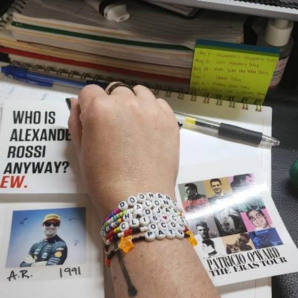 F1 Mclaren Beaded Bracelet - Etsy