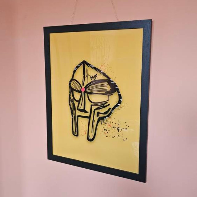 MF DOOM Poster | Giclée Print | Hip Hop Wall Art | All 5 Star