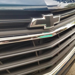 Chevy Bowtie Overlay Decals – Precut Vinyl Set For Front & Rear Emblems