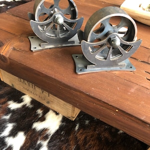 Industriemöbel Räder Vintage Räder Industrie Möbelzubehör | Etsy