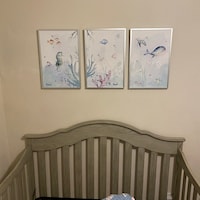 Under the Sea Wall Art, Ocean Nursery Decor, Nautical Nursery Print Set ...