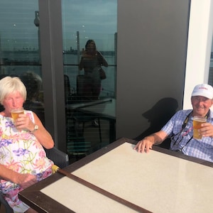 Lesley added a photo of their purchase