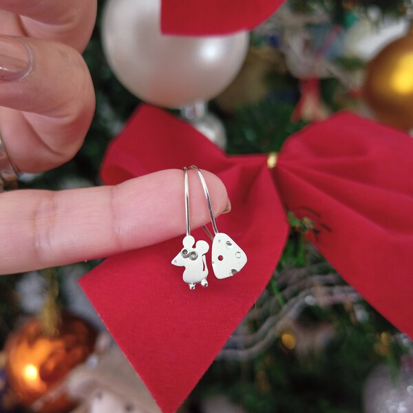 Farmyard Charm in Teardrop Earrings