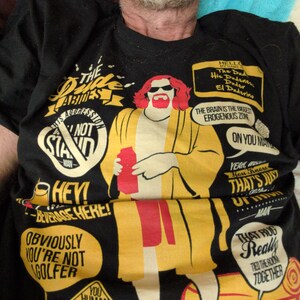 ビッグ・リボウスキ デュード 名言Tシャツ メンズ レディース 全サイズ