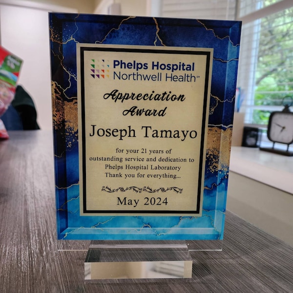 Throphy Type Message In Personalized Trophy Award, Customizable Award Plaque, Custom Award ...