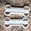 Staedter Bone Shape Cookie Cutter, Argento, Acciaio Inossidabile, Silver, 6.5 cm