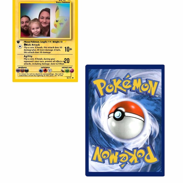 rarest pokemon card mew Build Your Own - Birthday Card main image 1