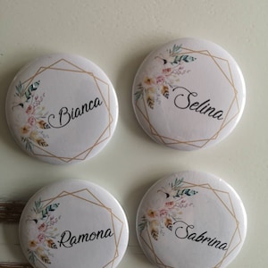 B143-entourage Buttons JGA mariée nom Enterrement 59 mm 38 mm button B143-entourage Buttons JGA mariée nom Enterrement 59 mm 38 mm button