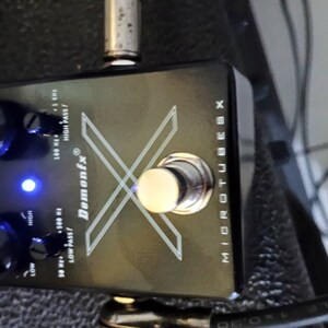 Demonfx ALPHA OMICRON Bass Preamp/ Overdrive - Etsy