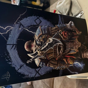 God of War Ragnarok Electric Black PS5 Skin – Lux Skins Official