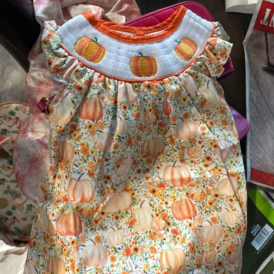 Crawfish Smocked Joice Short Set main image 0