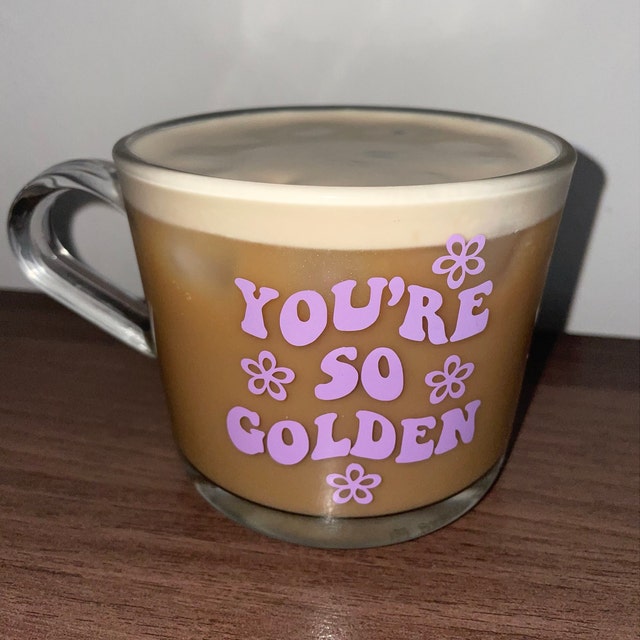 Harry Styles Golden Sticker Coffee Mug for Sale by chl0eblue