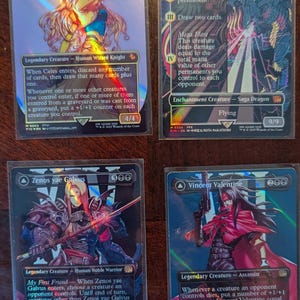 FF X MTG Holo Foil Proxy Card - Zenos Yae Galvus - Diagonal Rainbow Holo  Foil Proxy Card - Gloss Finish - - Etsy