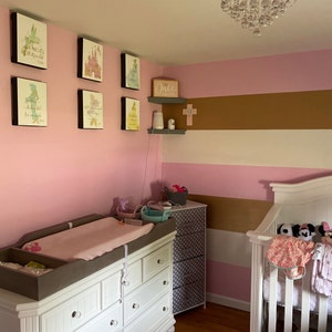 Disney princess nursery Set of 5 Princess party Disney | Etsy