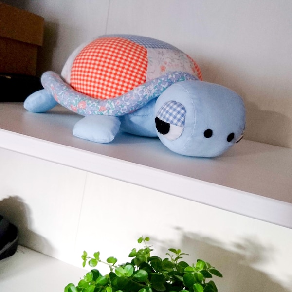 Turtle Pattern Sewing Tortoise Plush PDF - Etsy