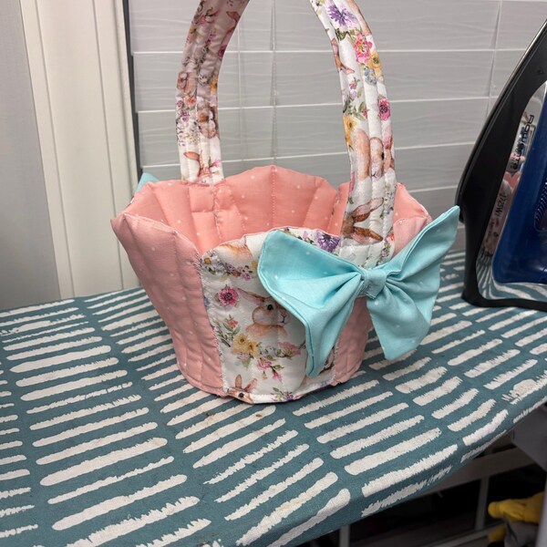 Easter Basket PDF Sewing Pattern & Video in English French German - Etsy