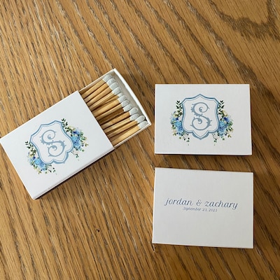 Matchboxes With Your Logo Custom Design Business Matchbox - Etsy