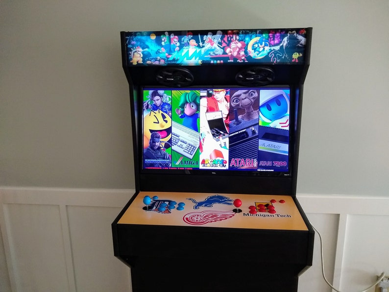 Arcade setup shared by Tom Adams
