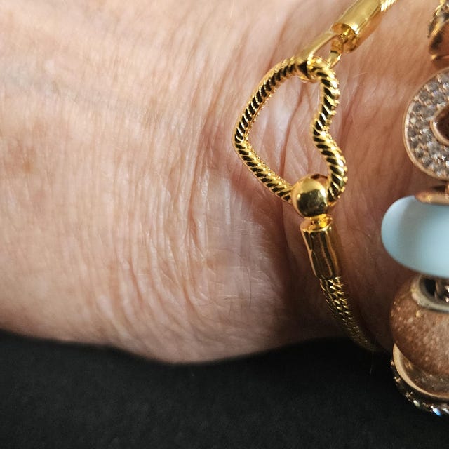 Pandora Moments Heart Closure Snake Chain Bracelet - Etsy