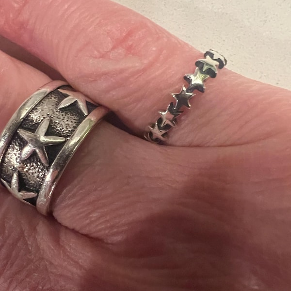 Sterling Silver Wrapped Scissor Ring