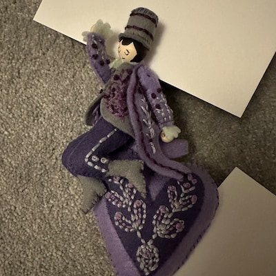 Lord A-leaping PDF Pattern for a Hand Sewn Wool Felt Ornament - Etsy