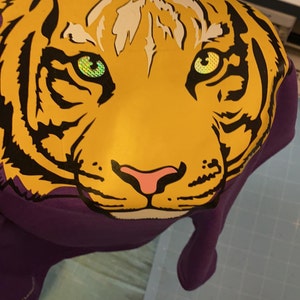 Tiger Head SVG Cricut, Wild Animal Face, Zoo Clipart, Mascot Logo