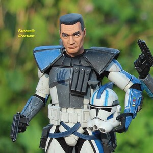 スターウォーズ　クローントルーパーオフィサー　アニメイテッドヘッド　カスタム アニメイテッド クローン・トルーパー ヘッドセレクション (1:12