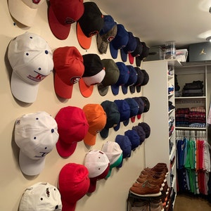 Hat Hanger 10 Pack Baseball Trucker Cowboy Cap Mount | Etsy