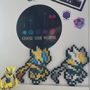 Pokémon Kartana Perler Bead Art -  Sweden