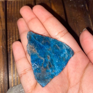 Apatite Crystal - Blue Apatite Slab - Polished Blue Apatite Apatite Crystal - Blue Apatite Slab - Polished Blue Apatite