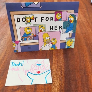 Do It For Her - Art Print - The Simpsons Inspired