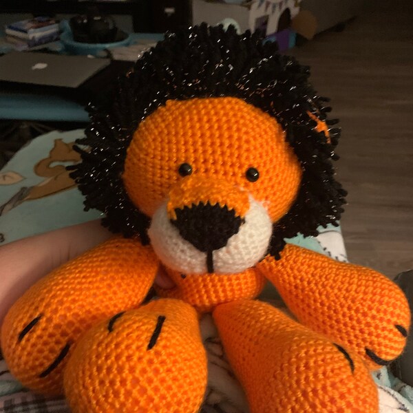 Lion Crochet PATTERN Amigurumi Patterns Pdf Tutorial - Etsy