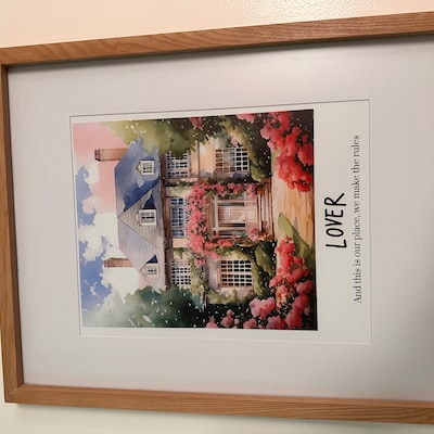 Daylight Poster, Taylor Swift, Watercolor Illustration Print, Digital