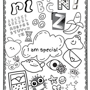 Digital Page Border Doodle Frames Clipart Handdrawn Clipart - Etsy