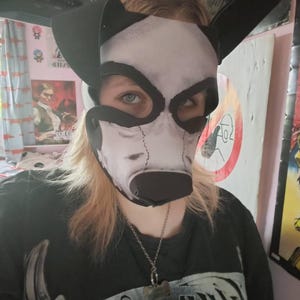 原宿　DOG 骸骨マスク Pup Rex Dog Skull V1 Neoprene Pup Hood - Etsy