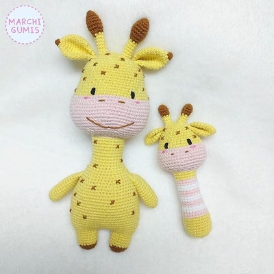 PATTERN Giraffe Crochet Amigurumi PDF in English US Terms - Etsy