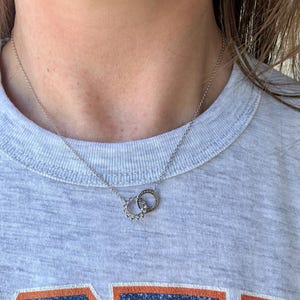 Sun & Moon Eternity Necklace by Caitlynminimalist