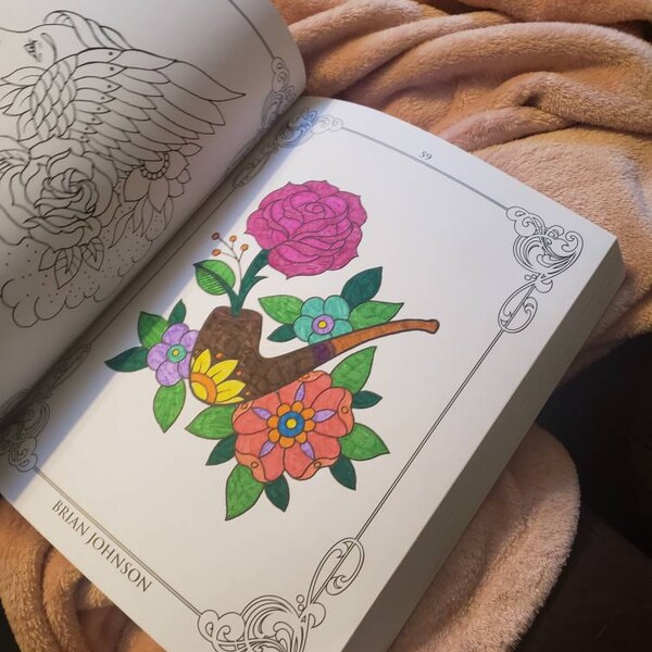 The Coloring Book Project, 2nd Edition: A Collection by 185 Tattoo and ...
