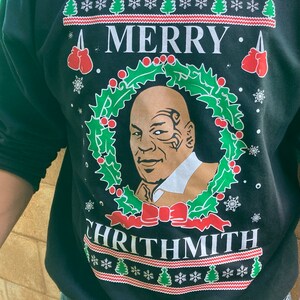 mike tyson ugly christmas sweater amazon