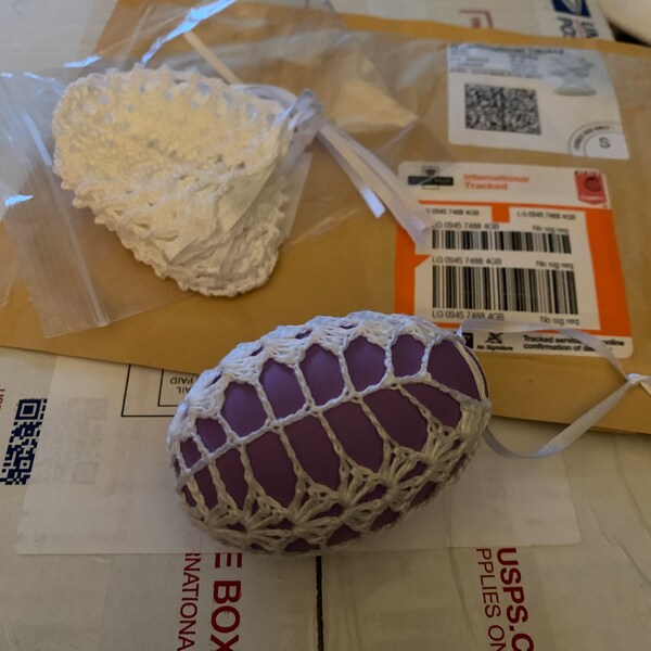 Crochet easter egg covers etsy