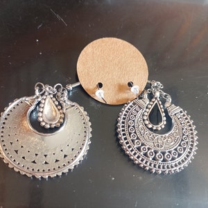 Long Tribal Earrings Moroccan Jewelry Berber Silver - Etsy