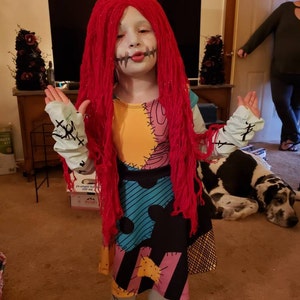 Kid S Sally The Nightmare Before Christmas Inspired Short Etsy