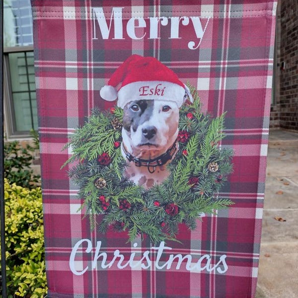Dog Witch - Personalized Custom Garden Flag